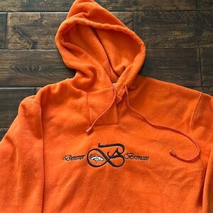 🏈 Men’s Vintage Edge Denver Broncos Fleece Pullover, Size L 🏈